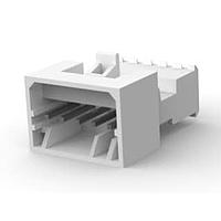 AMP Connectors - TE Connectivity 3-647001-5 Plug Housing 05P MTA100 PSTD CONN ASSY SN