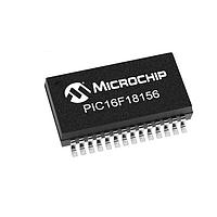 Microchip Technology PIC16F18156-I/SS Microcontrollers 28KB Flash, 2KB RAM, 128B EEPROM, 12b Diff. ADCC, 2x16-bit dual PWM