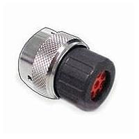 Amphenol SINE Systems RT0W6106PNHEC03 Connectors 6 Position Plug, Male, Shell Size 10, Silicone Seal, and End Cap with Individual Wire Sealing