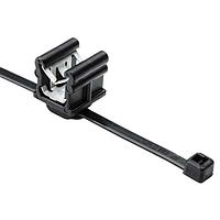 HellermannTyton 156-00799 Serrated, Inside T30REC20 BLKHS TIE& HIRHS CLIP