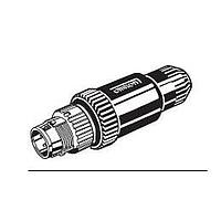 Omron Automation and Safety XS5G-D5S1 Straight Plug Straight 5pin Screw for 6mmCable