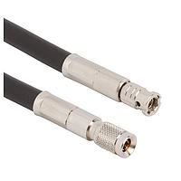 Amphenol RF 095-850-157L050 RF Cable Assemblies HD-BNC SR PL-1.0/2.3 SR PL 1694A 600 IN