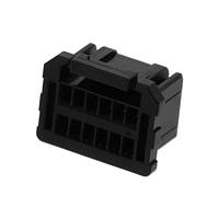 Molex 505432-1201 Receptacle Housing Micro-Lock Plus HSG DR 12CKT W/POSLK BLK