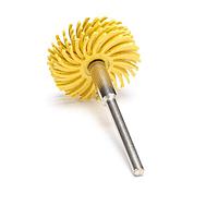 3M Electronic Specialty 7000000762 Flat Cables Scotch-Brite Radial Bristle Disc, 1 in x 1/8 in 80, 24/Carton, 96ea/Case