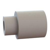 Essentra Components 12SWS2497 Shoulder Washer Shoulder Washer, .130 ID, .343 OD, .232 Shank OD