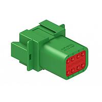 Amphenol SINE Systems AT04-08PC Connectors AT Series Receptacle 8 Way Key C