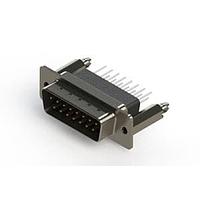 EDAC 627-015-661-076 D-Sub Connectors - Standard Density Vertical Metal Body D-Sub Connector