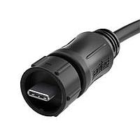 Samtec BCU-C-S-0.50-BC-P USB Cables / IEEE 1394 Cables AccliMate Sealed USB Type-C Cable Assembly, Plug