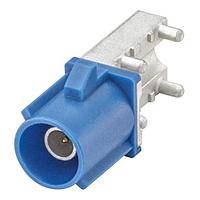Rosenberger 59S2LQ-40MT5-C_1 PCB Connectors Plug PC-Board SMD Right Angle C Blue