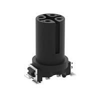 ERNI - TE Connectivity 484896-E Straight M12 FEMALE, A CODE, 5P, 17MM SMT