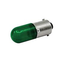 VCC 1835LS3-G-CG Lamps LED Replac. T-3 1/4 240V Bayonet Green