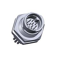 Amphenol LTW ASZ-12PMMS-QC8CA0 Sensor Cables / Actuator Cables X-Lok, Mini Size, Metal, 1.5A, 12 pins, Male Connector, Male Contact, Circular, Push Lock, Solder, Receptacle With Cable/Wire, Length 1000mm, IP68