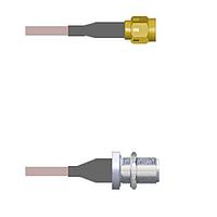 Amphenol Custom Cable Q-3B01U0005018i RF Cable Assemblies SMA-SP/N-SJB G316 18I