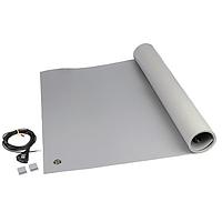 SCS 8213 Table Mat Mat Kit, 3-Layer Vinyl, 8200 Series, Gray, 0.140"X24"X48"