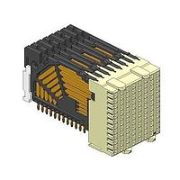 Amphenol FCI 10060905-101LF Receptacles VS AIRMAX, R/A RECP 96POS, PRESS-FIT
