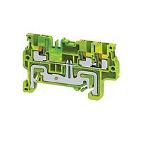 Altech CPG1.5/3 Ground Terminal Block DIN Term Blk Push-In Grnd 3 Conn