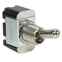 Carling Technologies 2FA53-78 Toggle Switches 1-pole, ON - None - OFF, 10A/15A 250VAC/125VAC 3/4 HP, Non-Illuminated, Sealed  Bat Style Toggle Switch with Solder Lug