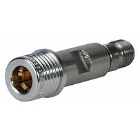 HUBER+SUHNER 33_QMA-PC35-50-1/1--_NE RF Adapters - Between Series QMA plug(m) to PC3.5 jack(f)