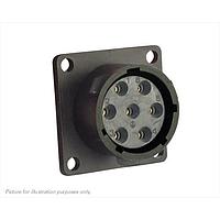 Eaton Souriau-Sunbank UTS0147S Receptacles SqrFlangeRecpt