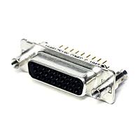 Amphenol CONEC 164A17519X High Density D-Sub Connectors DSUB SOLDER PIN STR 3mmTH PREC MCHND CNT