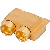 Amphenol SV Microwave 3811-60049 Multi-Port Connectors SMPS M Edge Launch Connector 2 Port, FD