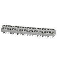 Same Sky (formerly CUI Devices) TBL007A-500-21GY Fixed Terminal Blocks Terminal block, screwless, 5.00, 45, 21, Gray