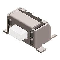 Diptronics TAN2-32W-V-T/R Tactile Switches 6.7x4.5 160gf WHITE