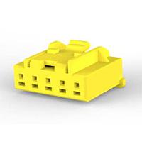 AMP Connectors - TE Connectivity 5-1971793-4 Plug Housing GI CONN 2.5 PLUG HSG 5P YELLOW