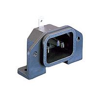 Bulgin PX0580/PC/7/LC Inlets PCB FLANGE R/M INLET PC SPILLS W/TOP TAB