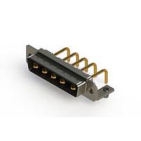EDAC 629-5W5-650-1TB Mixed Contact D-Sub Connectors Right-angle Power Combo D-Sub Connector