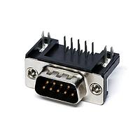 AMP Connectors - TE Connectivity 2301843-1 Plug AMPL PLUG HD20, R/A 9P, B/L,4-40 INS