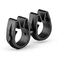 HellermannTyton 156-02360 MOC Clip to MOC Clip MOC Clip to MOC Clip, 19 mm, 19 mm, PA66HIRHSUV, Black, 1000/ctn