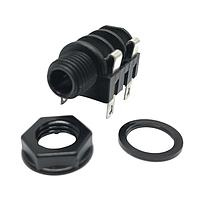 NEUTRIK NMJ4HF-S Phone Connectors 1/4" MONO JACK SWTCH FULL THREAD NOSE