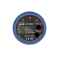 CEM DT-906A Socket Polarity and Earth Leakage Tester