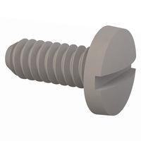 Essentra Components 010440B028 Machine Screw Binder Slotted Screw, #4-40 Thread, 9/32 in Lg