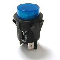 E-Switch PR141C1900 Pushbutton Switches Round, Illuminated, Power