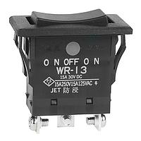 NKK Switches WR13AT Rocker Switches Invalid Part No. SCREW LUG SEALED