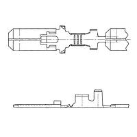 Yazaki 71142251 Terminals TERM 250 M 6.3MM UNSLD