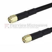 Fairview FMCA1216 SMA Male to SMA Male Cable LMR-200 Coax