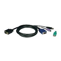Tripp Lite P780-006 KVM Cable Kit USB/PS2 Cbl/B040/042 w/USB AF-PS/2M-6'
