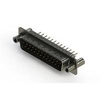 EDAC 627-M25-220-BN4 D-Sub Connectors - Standard Density Vertical Machined D-Sub Connectors