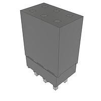 Samtec ESQ-103-12-L-D Sockets Elevated Socket Strip, 0.100" Pitch