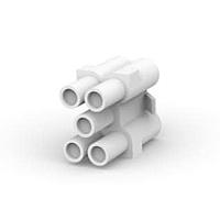 AMP Connectors - TE Connectivity 1-640406-0 Receptacle Housings 05P VALVE CONN HSG