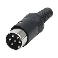 Same Sky (formerly CUI Devices) SD-80 Connectors DIN modular, 8P plug, straight, cable mount