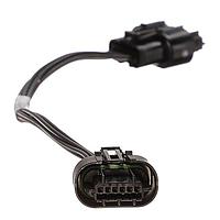 Molex 45145-0601 Discrete Wire Squba OTS Cable Rcpt SR 150mm 6Ckt BLK