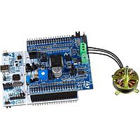 STMicroelectronics P-NUCLEO-IHM002 Brushless DC Motion Controller Motor Control Nucleo Pack NUCLEO-F302R8, X-NUCLEO-IHM07M1 and power supply