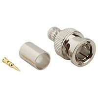 Amphenol RF 112508 Connectors BNC CRIMP PLUG RG 6/U-75 OHM