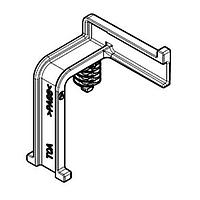 HellermannTyton 151-01125 Standoff Bundling Clip Standoff Bundling Clip, 1.7" Long, Panel Thickness 0.02 - 0.23", PA66HIRHS, Gray, 5000/box