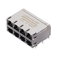 Pulse Electronics JX0B-3051NL Modular RJ45,2X4,1GP,POE+,1:1 NPB