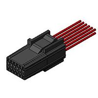 JAE Electronics DW3R012A Housings DW3 series plug signal housing A